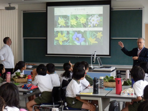 東京都市大学付属小学校で実施している三國清三シェフによる食育プログラム「ミクニレッスン」にて
